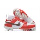 Nike Vapor Ede Dunk Panda White Red Black For Men High-top Football Cleats 