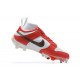 Nike Vapor Ede Dunk Panda White Red Black For Men High-top Football Cleats 