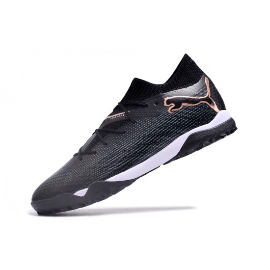 Explore Puma Future 7 Ultimate TF Black White Mens Soccer Cleats Shop Online