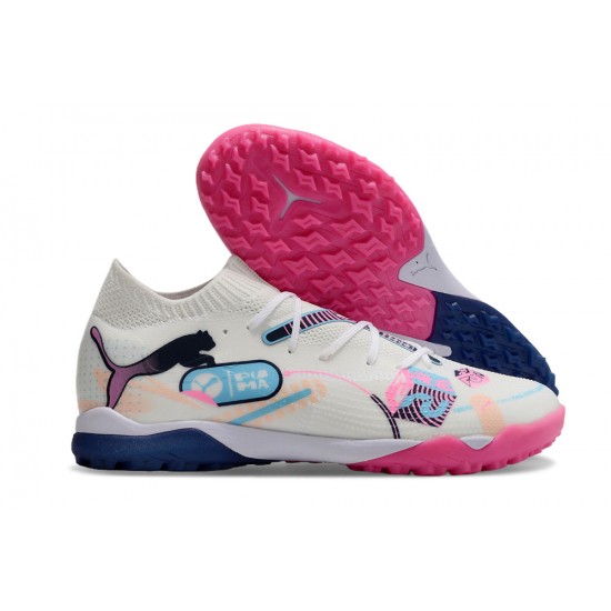 Discover the top-selling Puma Future 7 Ultimate TF White and Pink Mens Soccer Cleats Shop Online