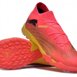 Puma Future 7 Ultimate TF Pink Black Men's Soccer Cleats