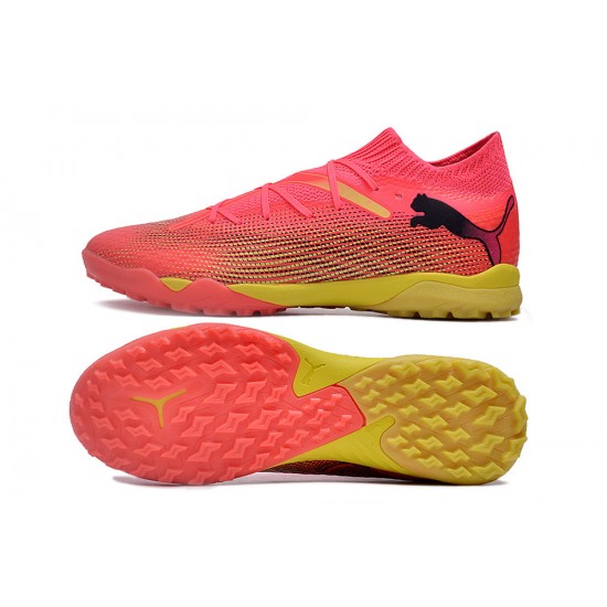 Where To Get Puma Future 7 Ultimate TF Pink Black Mens Soccer Cleats Online Shop