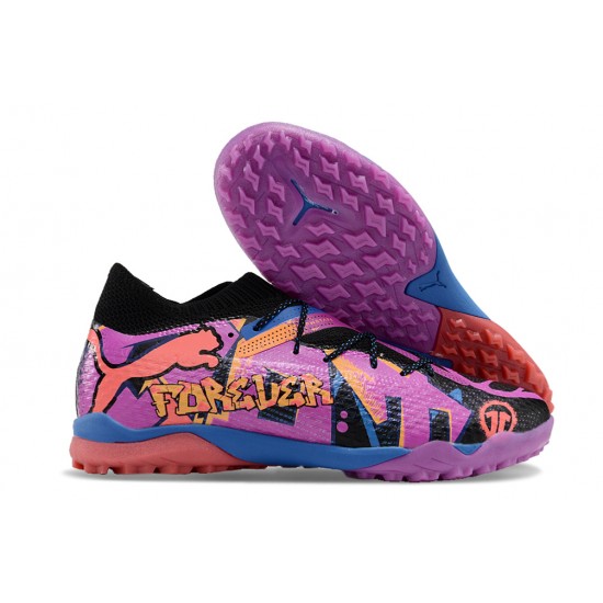 Shop Now Puma Future 7 Ultimate TF Purple Blue Soccer Cleats Shop