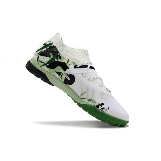 Salable Goods Puma Future 7 Ultimate TF White Green Mens Soccer Cleats Shop Online