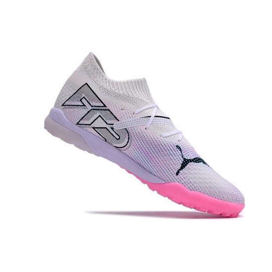 Salable Goods Puma Future 7 Ultimate TF White Pink Mens Soccer Cleats For Sale