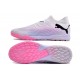 Salable Goods Puma Future 7 Ultimate TF White Pink Mens Soccer Cleats For Sale