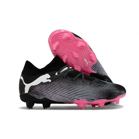 Choose To Buy Puma Future FG Black Grey Mens Soccer Cleats Shop Online