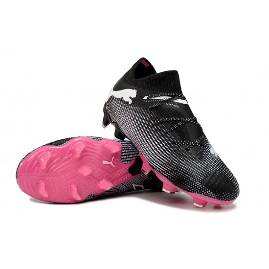 Choose To Buy Puma Future FG Black Grey Mens Soccer Cleats Shop Online