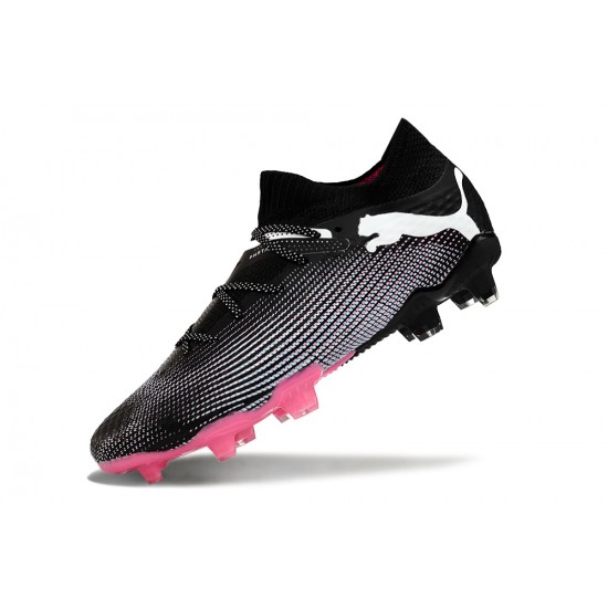 Choose To Buy Puma Future FG Black Grey Mens Soccer Cleats Shop Online