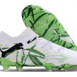 Puma Future FG White Green Men's Soccer Cleats