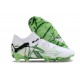 Best Quality Puma Future FG White Green Mens Soccer Cleats Online