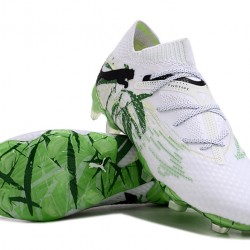 Puma Future FG White Green Men's Soccer Cleats