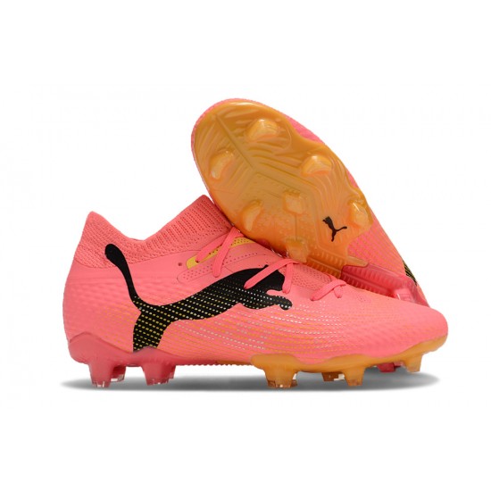 High Quality Puma Future FG Pink Black Mens Soccer Cleats Online