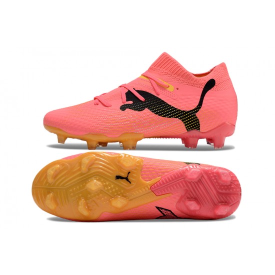 High Quality Puma Future FG Pink Black Mens Soccer Cleats Online