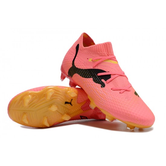 High Quality Puma Future FG Pink Black Mens Soccer Cleats Online