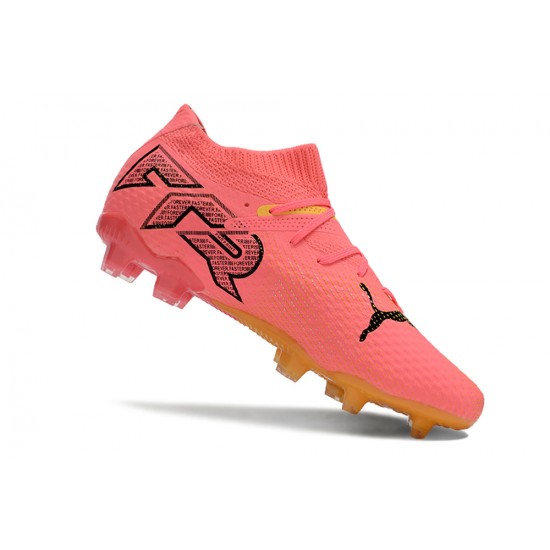 High Quality Puma Future FG Pink Black Mens Soccer Cleats Online