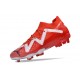 Sell Like Wild Fire Puma Future FG Red White Mens Soccer Cleats On Sale