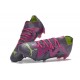 Shop the latest Puma Future Ultimate FG Purple Green Mens Soccer Cleats On Sale