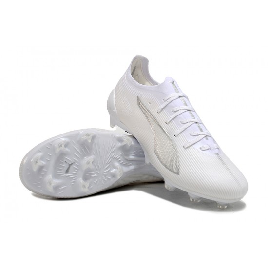 Buy And Seller Puma Ultra Ultimate FG White Mens Soccer Cleats Sale