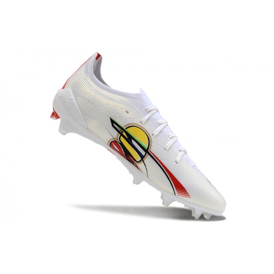 Discover Puma Ultra Ultimate FG White and Gold Mens Soccer Cleats Shop