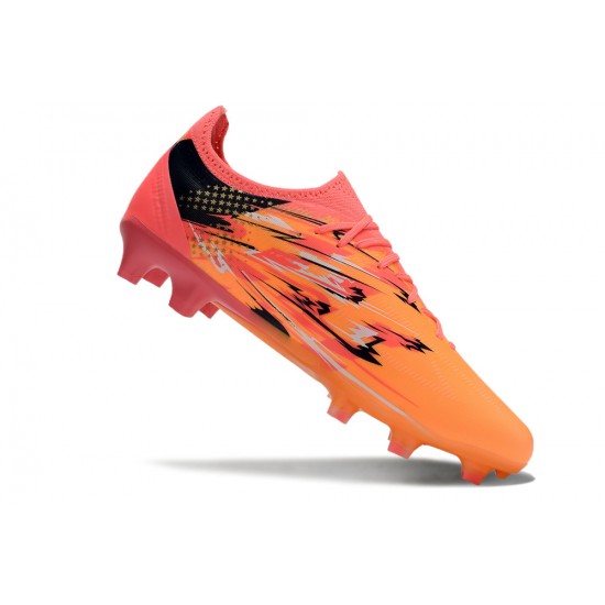 Salable Goods Puma Ultra Ultimate FG Orange Pink Mens Soccer Cleats Online Shop