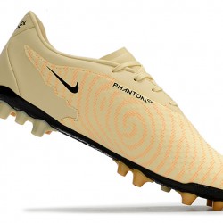 Nike Phantom GX Academy AG Khaki Orange Black Low-top Footballboots For Men 