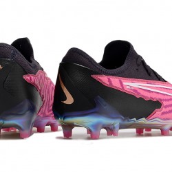 Nike Phantom GX Academy FG Black Pink Low-top Footballboots For Men 