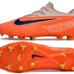 Nike Phantom GX Academy FG Pink Orange Black Low-top Footballboots For Men 