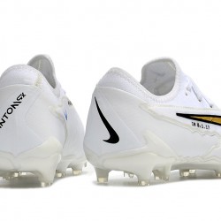 Nike Phantom GX Academy FG White Gold Low-top Footballboots For Men 