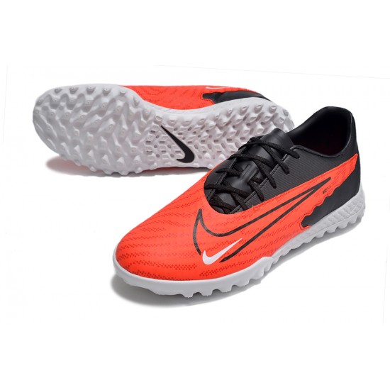 Where Can I Buy Nike Phantom GX Academy TF White Black Orange Low-top Footballboots For Men Online