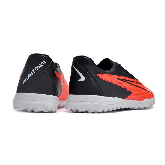 Where Can I Buy Nike Phantom GX Academy TF White Black Orange Low-top Footballboots For Men Online