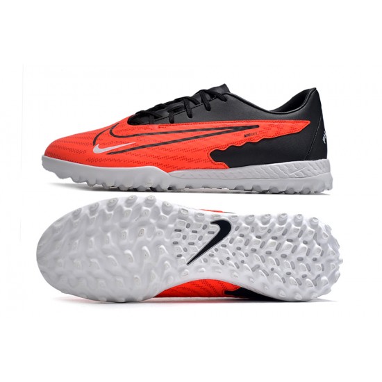 Where Can I Buy Nike Phantom GX Academy TF White Black Orange Low-top Footballboots For Men Online