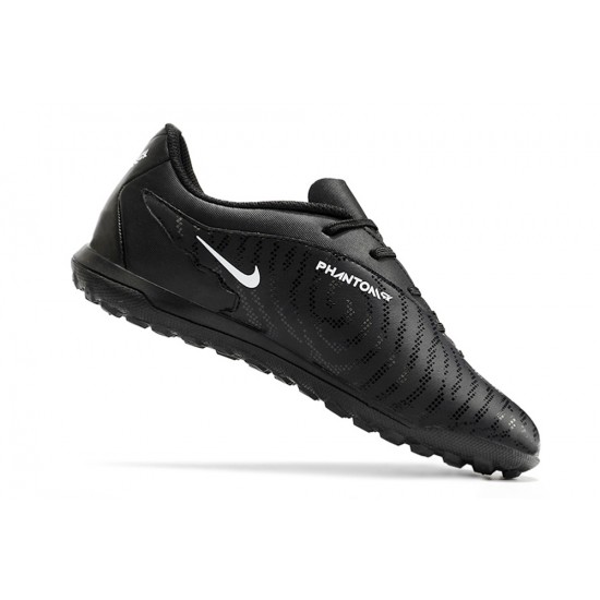 Exceptional Quality Nike Phantom GX Club TF Black White Footballboots For Men For Sale