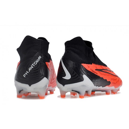 Nike Phantom GX Elite DF Link FG Black Orange High-top Footballboots For Men 