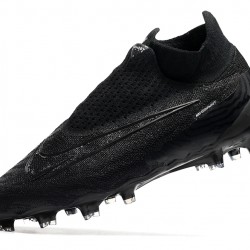 Nike Phantom GX Elite DF Link FG Black White High-top Footballboots For Men 