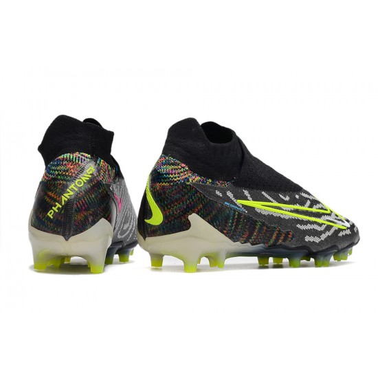 Goods That Sell Well Nike Phantom GX Elite DF Link FG Black Yellow Footballboots For Men Online