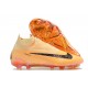 Discover Nike Phantom GX Elite DF Link FG Orange Black High-top Footballboots For Men Online Shop