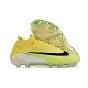 Goods That Sell Well Nike Phantom GX Elite DF Link FG Yellow Green Hige-top Footballboots For Men Shop Online