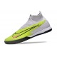 Nike Phantom GX Elite DF Link IC LightPurple Green Black Pink High-top Footballboots For Men 