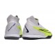 Nike Phantom GX Elite DF Link IC LightPurple Green Black Pink High-top Footballboots For Men 