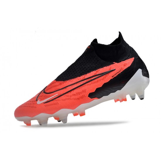 Our Top Picks Nike Phantom- GX Elite DF Link SG Anti Clog Black Orange High-top Footballboots For Men Sale