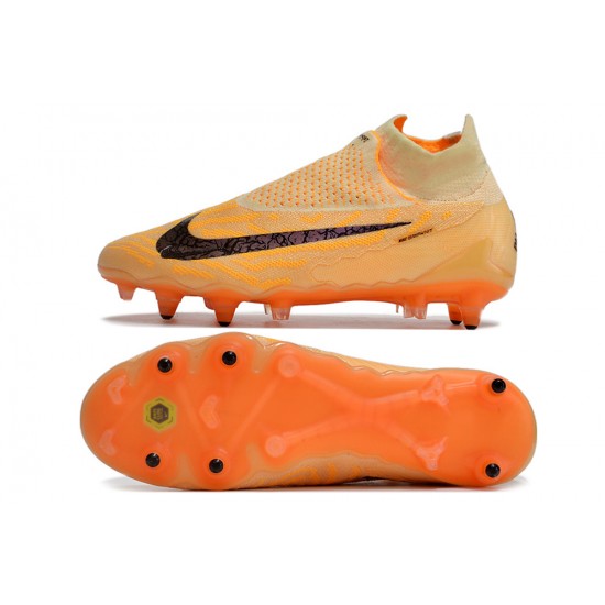 Our Top Picks Nike Phantom- GX Elite DF Link SG Anti Clog Orange Fuchsia Blank High-top Footballboots For Men Shop