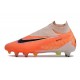 Discover Nike Phantom- GX Elite DF Link SG Anti Clog Orange Pink Blank High-top Footballboots For Men Online Shop