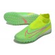 Nike Phantom GX Elite DF Link TF Green Yellow HIge-top Footballboots For Men 