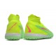 Nike Phantom GX Elite DF Link TF Green Yellow HIge-top Footballboots For Men 