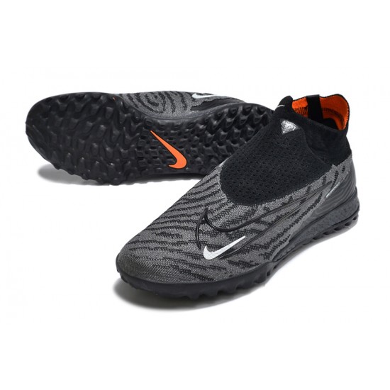 High Quality Nike Phantom GX Elite DF Link TF Orange Gray Black HIge-top Footballboots For Men Shop