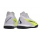 Nike Phantom GX Elite DF Link TF White Yellow Black HIge-top Footballboots For Men 