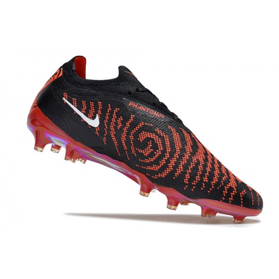 Discover the top-selling Nike Phantom GX Elite FG Black White Orange Low-top Footballboots For Men For Sale