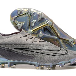 Nike Phantom GX Elite FG Low Soccer Cleats All Grey For Men 