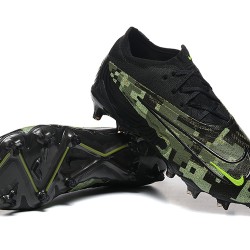 Nike Phantom GX Elite FG Low Soccer Cleats Black Green For Men 